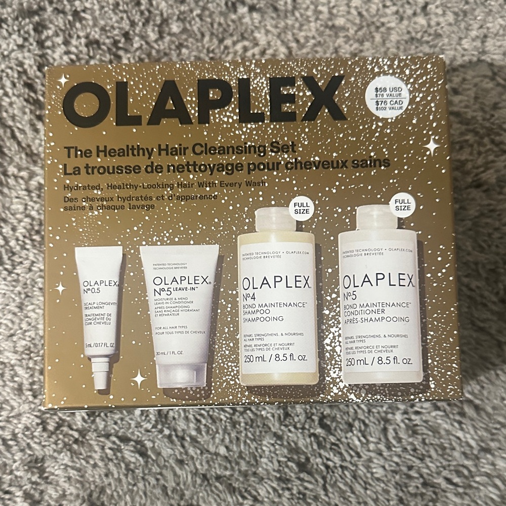 OLAPLEX Gold and White Hair Care Trio